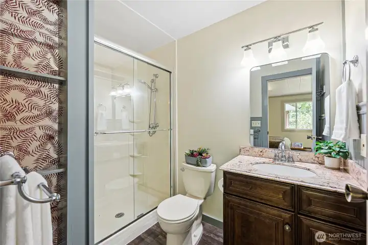 On-suite bathroom recently updated