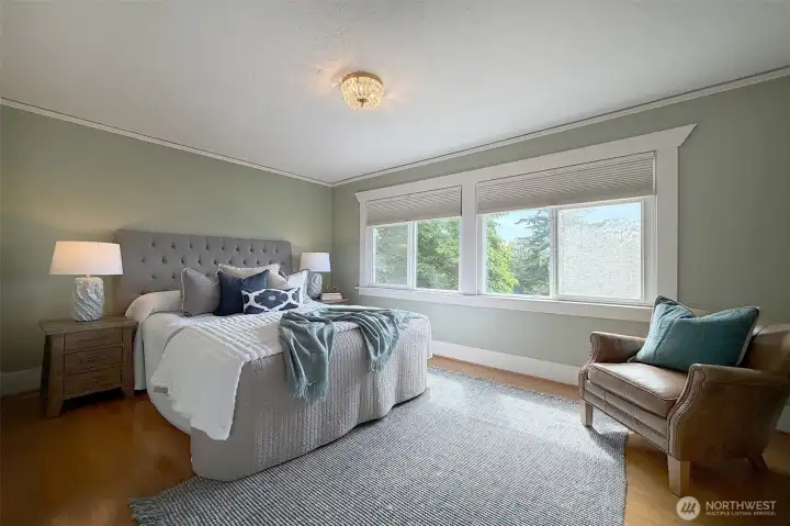 A primary bedroom big enough to  get lost in!