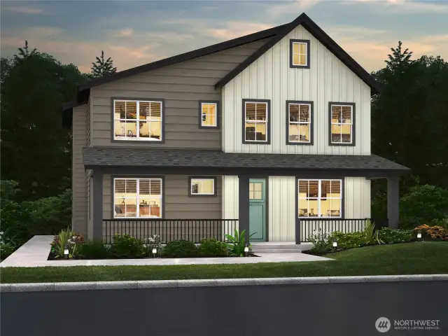 Homesite 80 - Plan G Digital Rendering