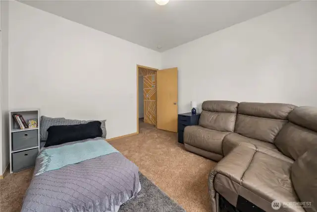 Lower level bedroom