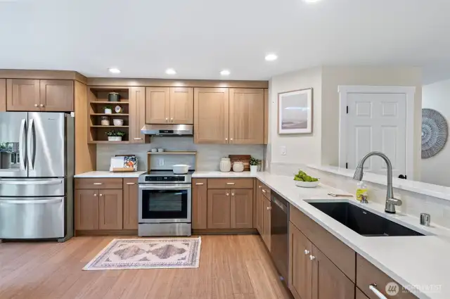 Custom cabinets are amazing.