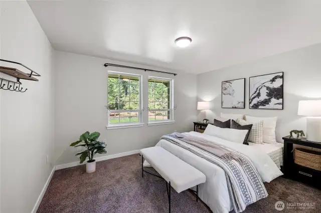 Primary bedroom on main floor