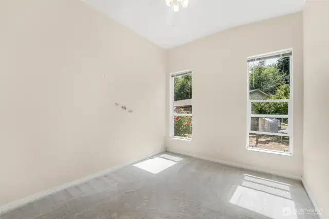 The retreat room/office was designed to easily be converted into a 4th bedroom (property has a 4 bedroom septic system).