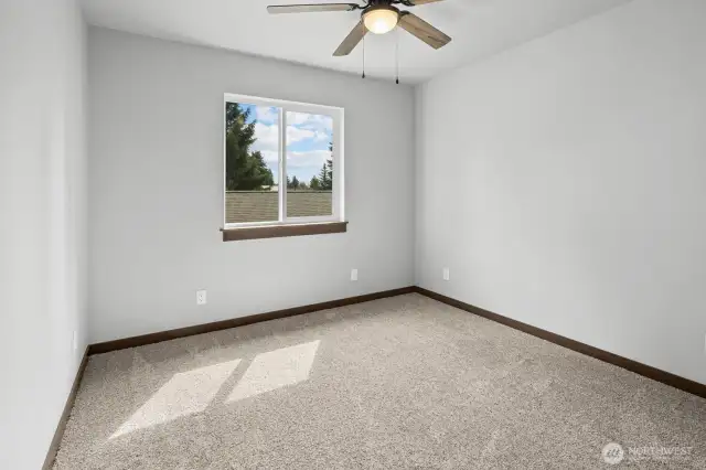 3rd bedroom on upper level