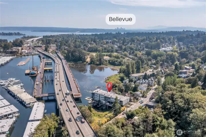 Enjoy the best of both worlds—only 15 minutes to Bellevue while staying close to Seattle and the lake.