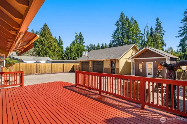 Property is fully-fenced!