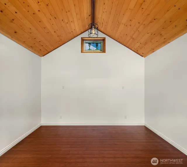 Studio outbuilding is wired for power and ready for anything your imagination dreams up!