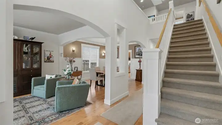 Welcoming entry - abundant attention to detail throughout.  If there was a perfect name for this home it would be called "Pride of Ownership"