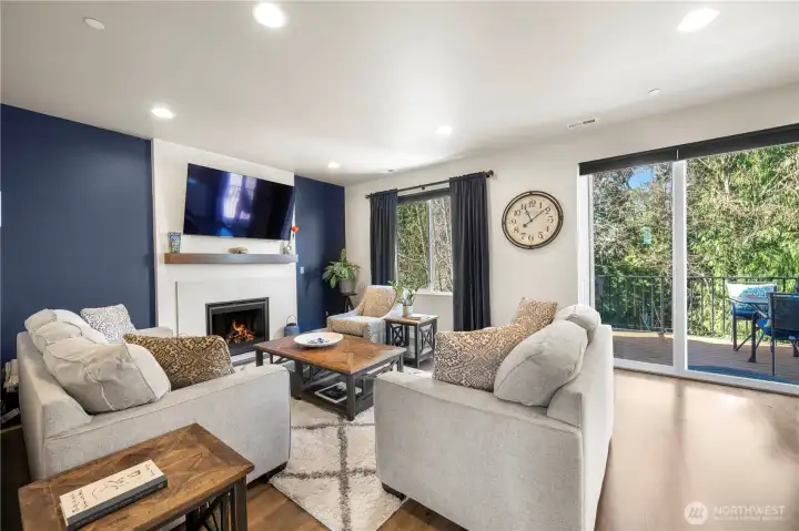 Open-concept living designed for gathering and entertaining.