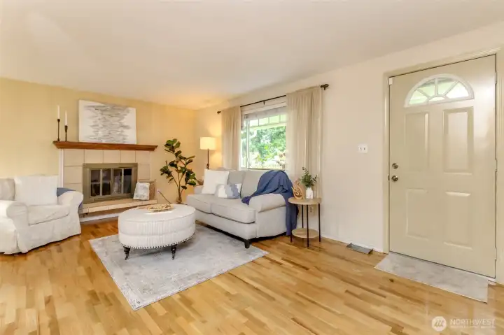 Hardwood floors in great shape