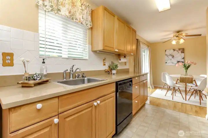 Well kept up kitchen