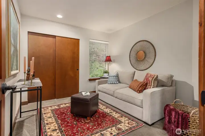 The home's 3rd bedroom currently used as a 2nd den.