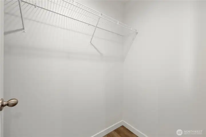 Walk-in closet in Primary bath
