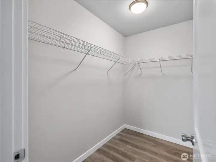 The big walk-in closet