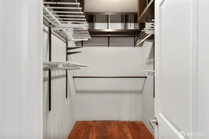 Master Walk-in Closet