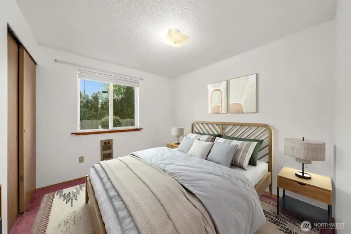 Third bedroom - Virtually Staged