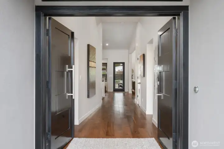 Double door entry