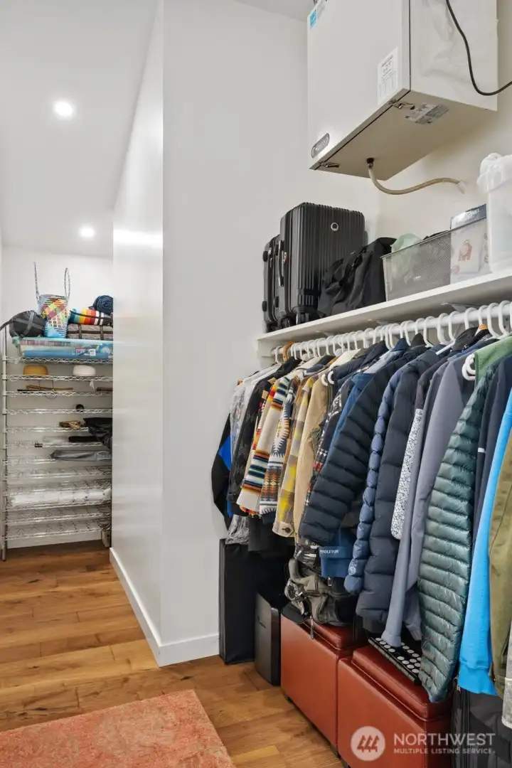 Walk-in pantry/storage