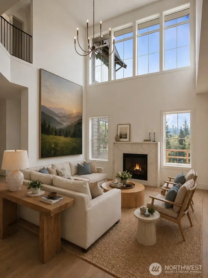 AI generated photo to showcase when the home will be complete. Home is currently in the final phase of construction.