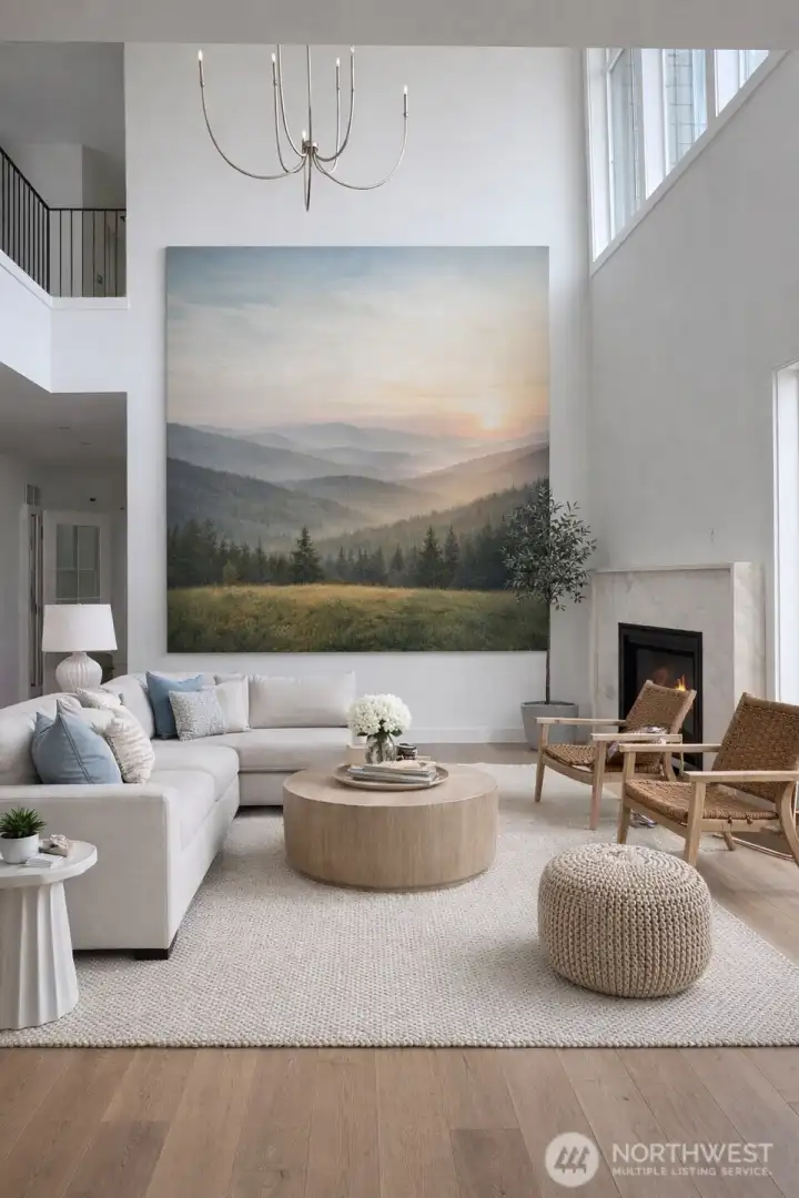 AI generated photo to showcase when the home will be complete. Home is currently in the final phase of construction.