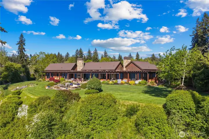 Absolutely breathtaking home and setting.