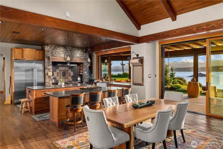 Room to entertain 50+ people with ease.
