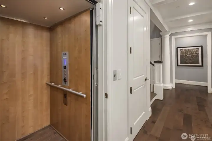 The elevator ensures this home is great for all life's phases. The elevator ensures this home is great for all life's phases.