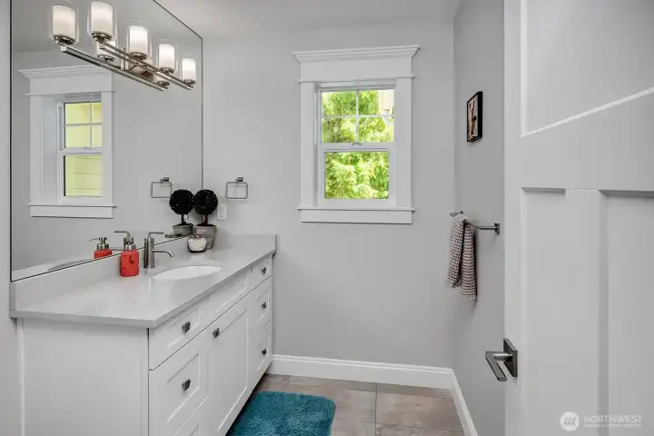 Bathroom with shower. Bathroom with shower.