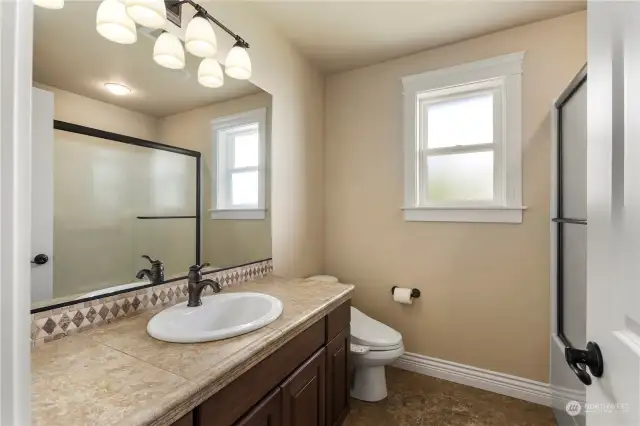 Bathroom in fourth bedroom.