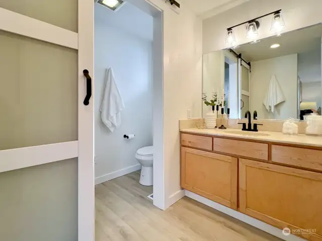 Private primary bathroom