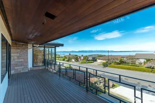 View from front deck