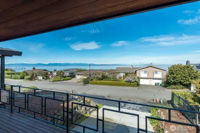 View from front deck