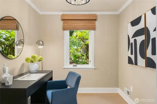 Also along that back hallway is a small room that could be an office or a great storage/mud room.