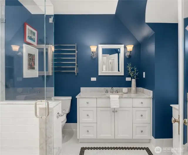 Master bathroom.