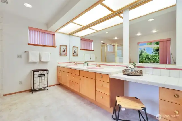 Master bathroom
