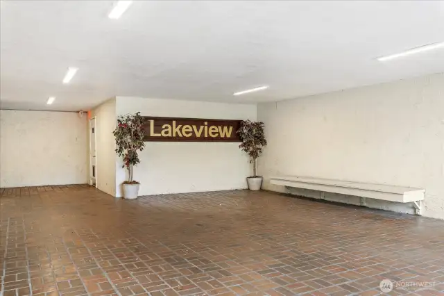 Building where home is located.  Laundry room and elevator as well