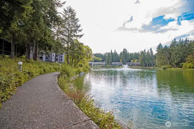 Walking trails abound