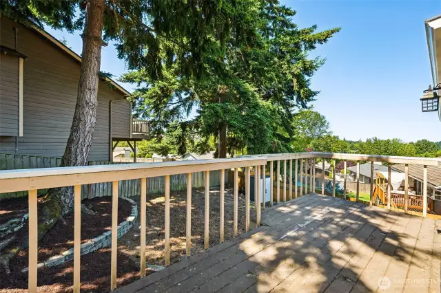 Backyard Deck with a View