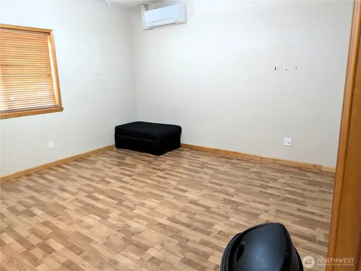 ADU - large bedroom with mini split