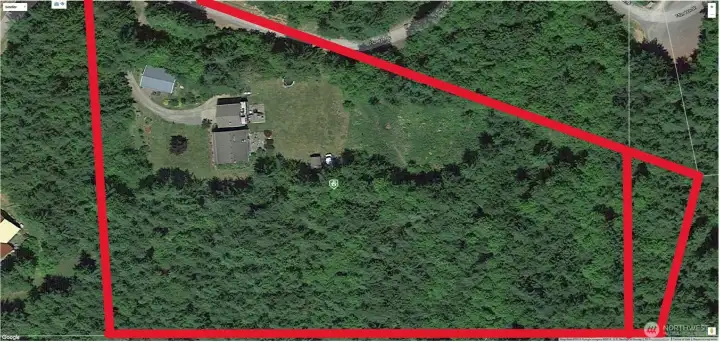 Parcel property lines. 2 Tax parcels
