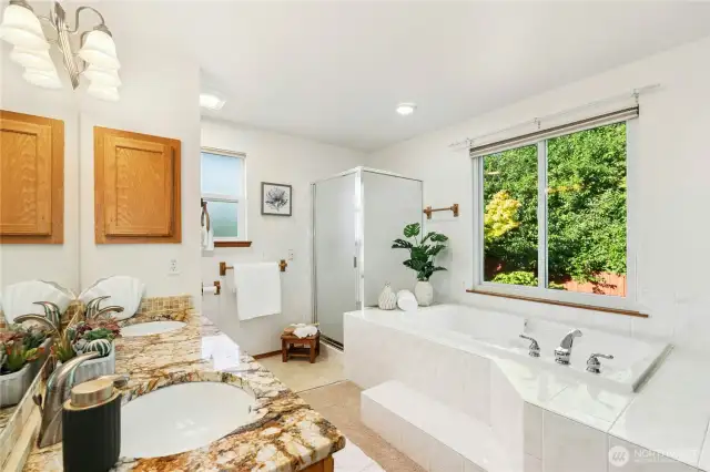 Primary Bath with Soaking Tub