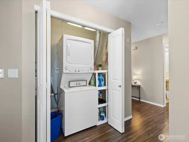 Stackable Washer & Dryer that stay