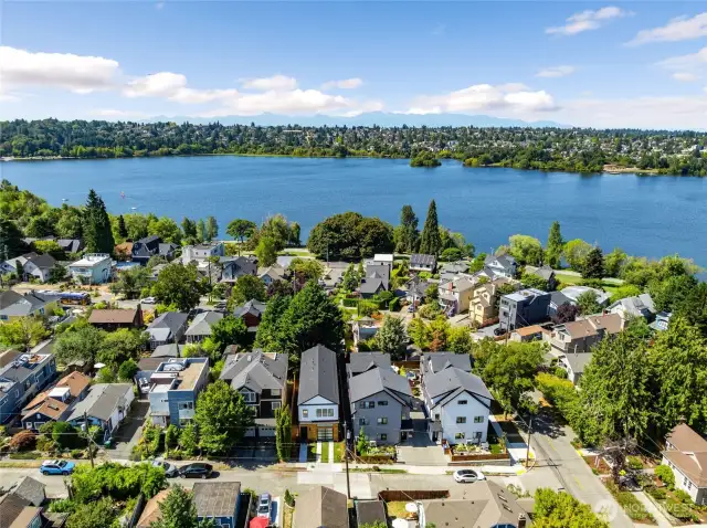 One block from Green Lake