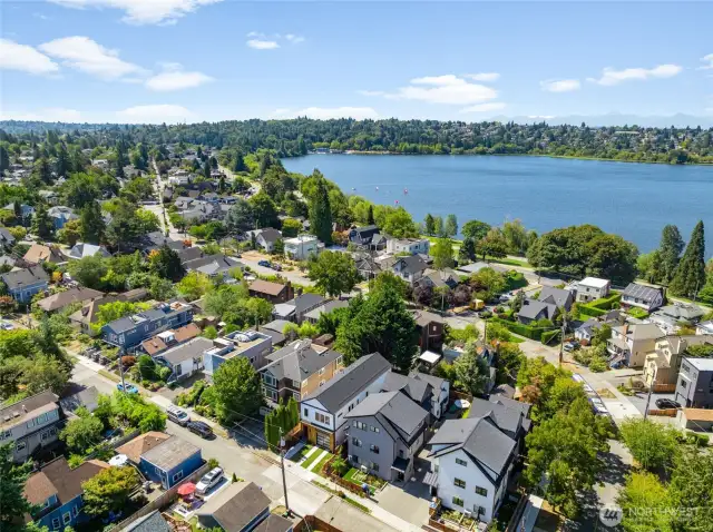 One block from Green Lake