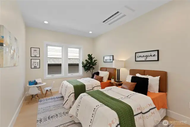 Ample space to accomodate.