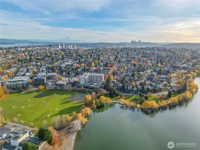 Living just a block from Green Lake offers unparalleled access to one of Seattle's most cherished natural spaces.