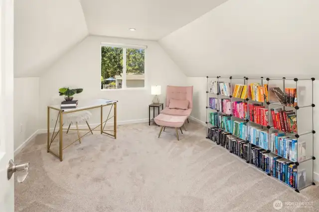 4th Bedroom on second level being used as an office