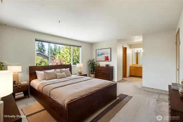 Primary Bedroom Virtually Staged