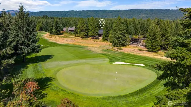 7th hole of Tumble Creek golf course