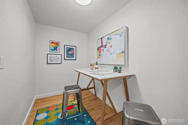 Bonus!! This flex space is perfect for absolutely everything! Massive storage room? Check! Craft room? Check! Future second laundry room or another bathroom added in down the road? Sure!